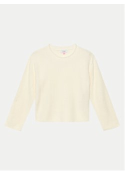 Vero Moda Girl Sweter Sayla 10300633 Beżowy Regular Fit ze sklepu MODIVO w kategorii Swetry dziewczęce - zdjęcie 170553863