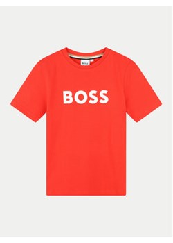 Boss T-Shirt J50718 S Czerwony Regular Fit ze sklepu MODIVO w kategorii T-shirty chłopięce - zdjęcie 170553924