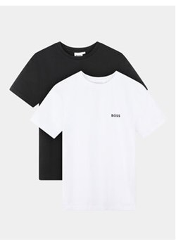 Boss Komplet 2 t-shirtów J50752 S Czarny Slim Fit ze sklepu MODIVO w kategorii Bluzki dziewczęce - zdjęcie 170554072