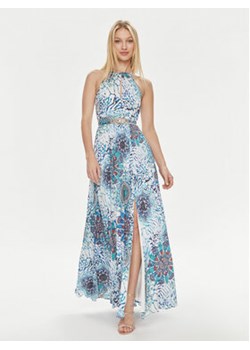 Marciano Guess Sukienka letnia 4GGK14 9739Z Niebieski Regular Fit ze sklepu MODIVO w kategorii Sukienki - zdjęcie 170554152