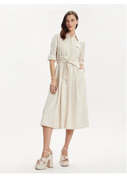 MAX&Co. Sukienka koszulowa Armilla 2416221032200 Beżowy Regular Fit ze sklepu MODIVO w kategorii Sukienki - zdjęcie 170554270