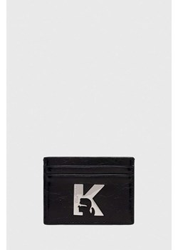 Karl Lagerfeld Jeans etui na karty kolor czarny ze sklepu ANSWEAR.com w kategorii Etui - zdjęcie 170554970