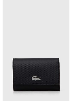 Lacoste portfel damski kolor czarny ze sklepu ANSWEAR.com w kategorii Portfele damskie - zdjęcie 170555942