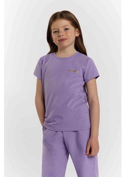 T-shirt lila dla małej dziewczynki z napisem Tup Tup ze sklepu 5.10.15 w kategorii Bluzki dziewczęce - zdjęcie 170556134