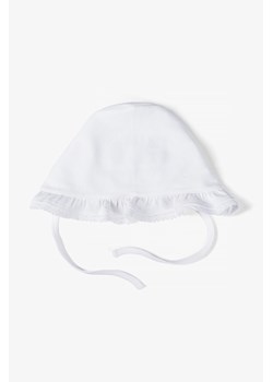 Bawełniana czapeczka niemowlęca z wiązaniem ze sklepu 5.10.15 w kategorii Czapki dziecięce - zdjęcie 170556302