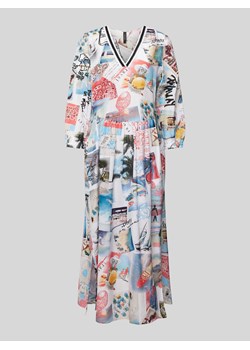 Sukienka midi z nadrukiem z motywem na całej powierzchni ze sklepu Peek&Cloppenburg  w kategorii Sukienki - zdjęcie 170556651