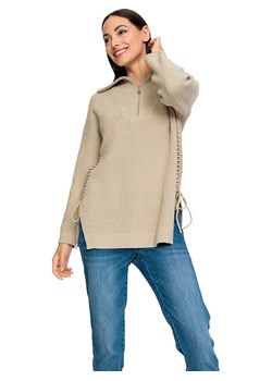 Heine Sweter w kolorze beżowym ze sklepu Limango Polska w kategorii Swetry damskie - zdjęcie 170558203