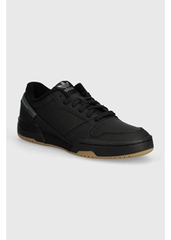 adidas Originals sneakersy skórzane Team Court 2 kolor czarny IE3462 ze sklepu PRM w kategorii Buty sportowe męskie - zdjęcie 170560331