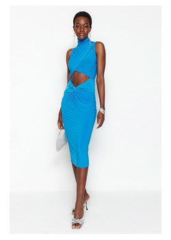 trendyol Sukienka w kolorze niebieskim ze sklepu Limango Polska w kategorii Sukienki - zdjęcie 170563730