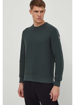Colmar bluza męska kolor zielony gładka ze sklepu ANSWEAR.com w kategorii Bluzy męskie - zdjęcie 170567313