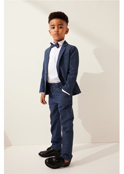 H & M - Spodnie garniturowe Slim Fit - Niebieski ze sklepu H&M w kategorii Spodnie chłopięce - zdjęcie 170568703