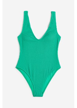 H & M - Kostium kąpielowy High Leg - Zielony ze sklepu H&M w kategorii Stroje kąpielowe - zdjęcie 170568773