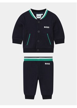 Boss Komplet dresowy J50788 Granatowy Regular Fit ze sklepu MODIVO w kategorii Dresy dla niemowlaka - zdjęcie 170568860