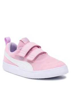 Puma Sneakersy Courtflex v2 Mesh V Ps 371758 08 Różowy ze sklepu MODIVO w kategorii Trampki dziecięce - zdjęcie 170568861