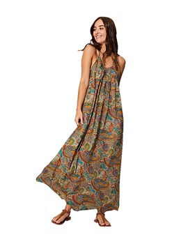 Ipanima Sukienka w kolorze beżowym ze wzorem ze sklepu Limango Polska w kategorii Sukienki - zdjęcie 170569862
