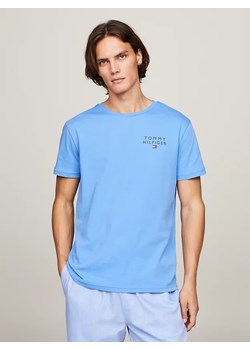 T-shirt męski Tommy Hilfiger niebieski UM0UM02916 ze sklepu piubiu_pl w kategorii T-shirty męskie - zdjęcie 170569883