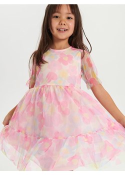 Sinsay - Sukienka z tiulem - wielobarwny ze sklepu Sinsay w kategorii Sukienki dziewczęce - zdjęcie 170570073
