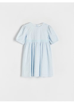 Reserved - Sukienka z kwiatowym wzorem - jasnoniebieski ze sklepu Reserved w kategorii Sukienki dziewczęce - zdjęcie 170570473