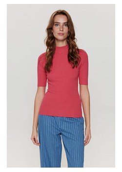 NÜMPH Koszulka w kolorze różowo-czerwonym ze sklepu Limango Polska w kategorii Bluzki damskie - zdjęcie 170572062
