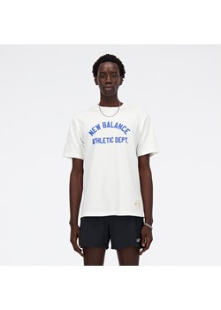 Koszulka męska New Balance MT41514SST – biała ze sklepu New Balance Poland w kategorii T-shirty męskie - zdjęcie 170573572