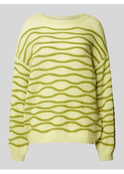 Sweter z dzianiny w paski ze sklepu Peek&Cloppenburg  w kategorii Swetry damskie - zdjęcie 170573861