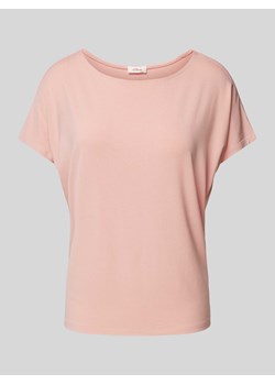 T-shirt w jednolitym kolorze ze sklepu Peek&Cloppenburg  w kategorii Bluzki damskie - zdjęcie 170574052