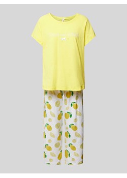 Piżama z wyhaftowanym napisem model ‘Frisch und fröhlic’ ze sklepu Peek&Cloppenburg  w kategorii Piżamy damskie - zdjęcie 170574223