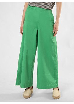 Marie Lund Spodnie Kobiety Bawełna zielony jednolity ze sklepu vangraaf w kategorii Spodnie damskie - zdjęcie 170577192