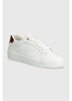 Gant sneakersy skórzane Lagalilly kolor biały 28531698.G245 ze sklepu ANSWEAR.com w kategorii Buty sportowe damskie - zdjęcie 170578652