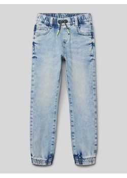 Jeansy z 5 kieszeniami ze sklepu Peek&Cloppenburg  w kategorii Spodnie chłopięce - zdjęcie 170581162