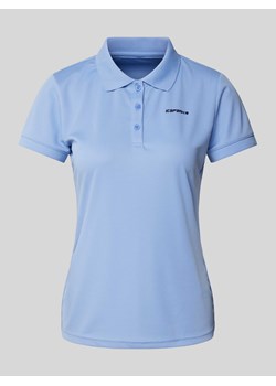 Koszulka polo z krótką listwą guzikową model ‘BAYARD’ ze sklepu Peek&Cloppenburg  w kategorii Bluzki damskie - zdjęcie 170581244