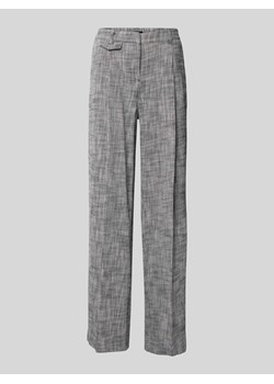 Spodnie materiałowe z zakładkami w pasie model ‘Merja’ ze sklepu Peek&Cloppenburg  w kategorii Spodnie damskie - zdjęcie 170581443