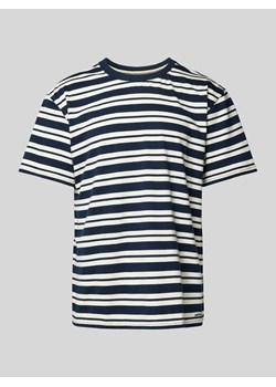 T-shirt ze wzorem w paski model ‘AKKIKKI’ ze sklepu Peek&Cloppenburg  w kategorii T-shirty męskie - zdjęcie 170581772