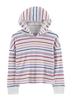 carter&apos;s Bluza w kolorze szaro-niebiesko-czerwonym ze sklepu Limango Polska w kategorii Bluzy dziewczęce - zdjęcie 170582151