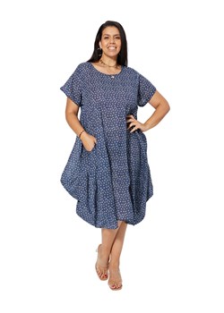Aller Simplement Sukienka w kolorze niebieskim ze sklepu Limango Polska w kategorii Sukienki - zdjęcie 170583073