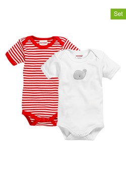 Playshoes Body (2 szt.) w kolorze białym i czerwonym ze sklepu Limango Polska w kategorii Odzież dla niemowląt - zdjęcie 170583154