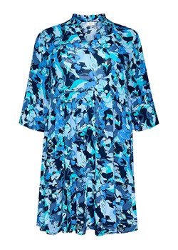 KAFFE curve Sukienka &quot;Lisa&quot; w kolorze niebieskim ze sklepu Limango Polska w kategorii Sukienki - zdjęcie 170585294