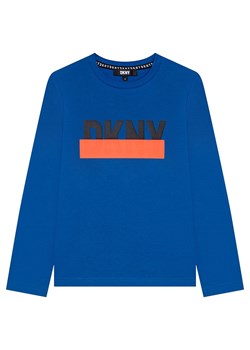 DKNY Koszulka w kolorze niebieskim ze sklepu Limango Polska w kategorii T-shirty chłopięce - zdjęcie 170586272