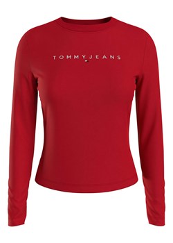 TOMMY JEANS Koszulka w kolorze czerwonym ze sklepu Limango Polska w kategorii Bluzki damskie - zdjęcie 170586761