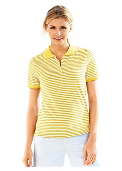 Heine Koszulka polo w kolorze żółtym ze sklepu Limango Polska w kategorii Bluzki damskie - zdjęcie 170586961