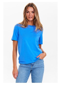 NÜMPH Koszulka &quot;Nukazumi&quot; w kolorze niebieskim ze sklepu Limango Polska w kategorii Bluzki damskie - zdjęcie 170587303
