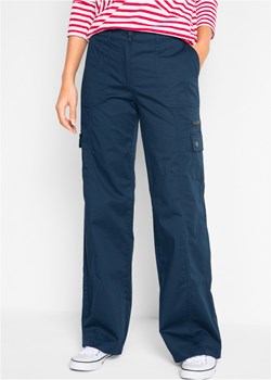 Dżinsy bojówki Mid Waist, długie ze sklepu bonprix w kategorii Jeansy damskie - zdjęcie 170589811