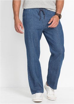 Spodnie z gumką w talii Classic Fit Straight ze sklepu bonprix w kategorii Jeansy męskie - zdjęcie 170590213