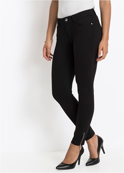 Spodnie ze sztywniejszego dżerseju,  z efektem bodyshaping ze sklepu bonprix w kategorii Spodnie damskie - zdjęcie 170590331