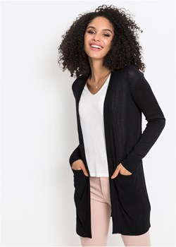 Długi sweter bez zapięcia ze sklepu bonprix w kategorii Swetry damskie - zdjęcie 170590394