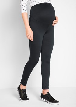 Legginsy ciążowe ocieplane ze sklepu bonprix w kategorii Spodnie ciążowe - zdjęcie 170590630