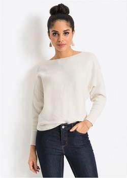 "Sweter w prążek ""oversize""" ze sklepu bonprix w kategorii Swetry damskie - zdjęcie 170590883