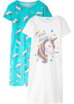 Koszula nocna (2 szt.) ze sklepu bonprix w kategorii Piżamy dziecięce - zdjęcie 170591364