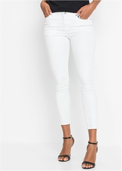 Spodnie ze stretchem 7/8 ze sklepu bonprix w kategorii Spodnie damskie - zdjęcie 170591371