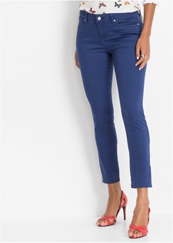 Spodnie ze stretchem 7/8 ze sklepu bonprix w kategorii Spodnie damskie - zdjęcie 170591373